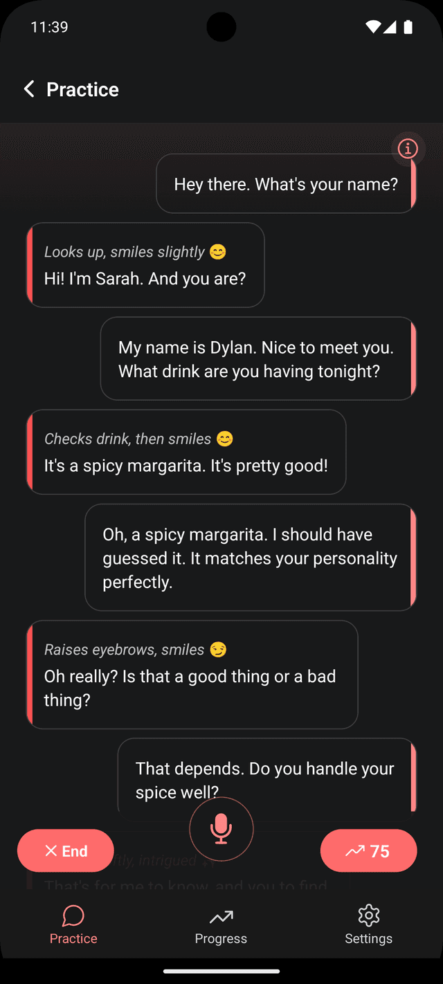 Customize scenario